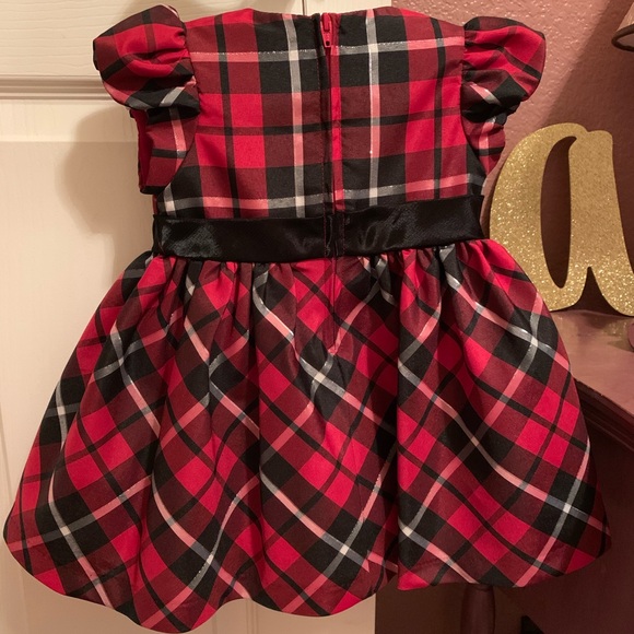 Beautiful Holiday Red Dress and Bloomer - Picture 3 of 5